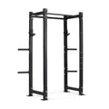Titan Fitness X-3 Series Tall Bolt-Down Power Rack with Weight Holders 24-in Depth Black