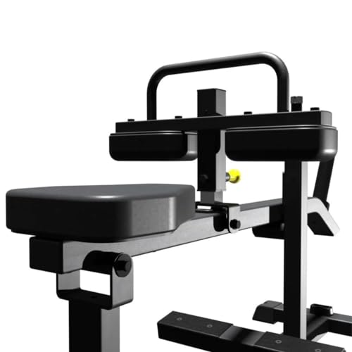 Gronk Fitness Plate Loaded Seated Calf Raise Black