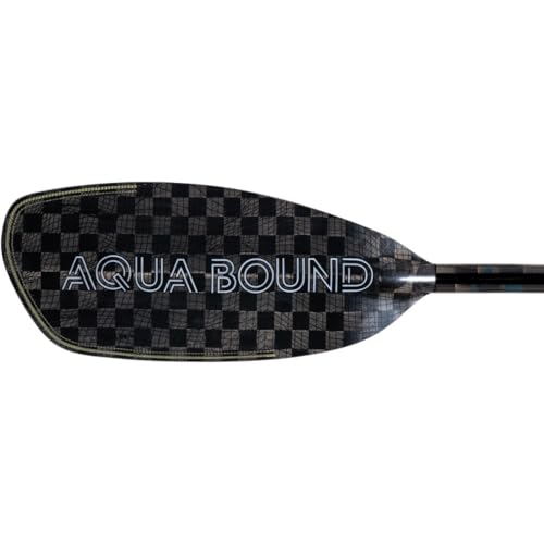 AQUA BOUND Carbon Versa-Lok Bent Shaft Kayak Paddle 194-199 cm Black