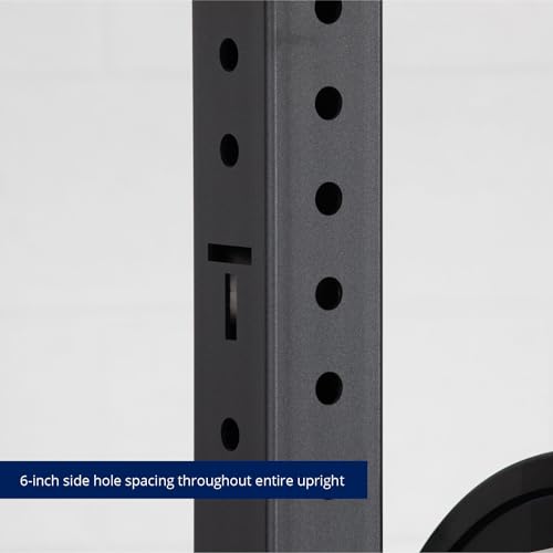 Titan Fitness X-3 Series Short Bolt-Down Power Rack 36-in Depth Black