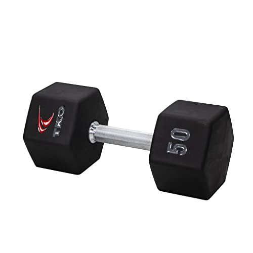 TKO Tri Grip Urethane Dumbbell Set 55-100lbs