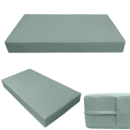 Prolinemax Full Size 5PC Outdoor Daybed Cushion Set with Bolster Pillow Green