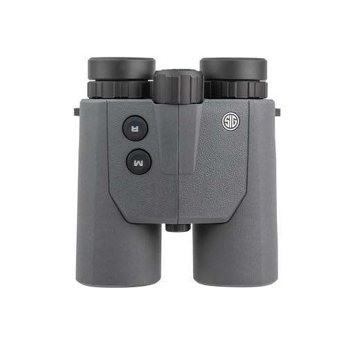 Sig Sauer 10x42mm Laser Rangefinding Binoculars Gray