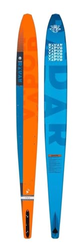Radar Boys T.R.A. Vapor Water Ski 65" - Orange Glow / Lagoon Blue