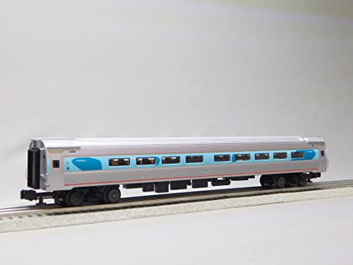 Lionel AMTRAK Amfleet Phase V Passenger Coach Car 2 Pack O Gauge Silver