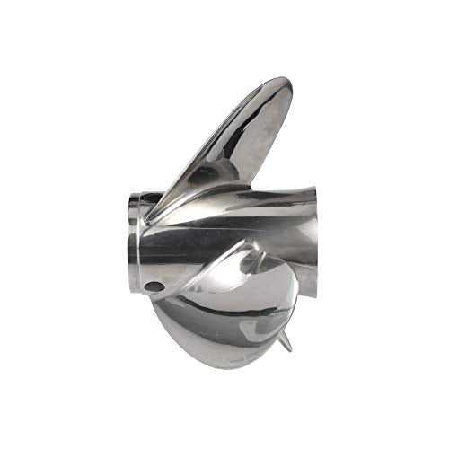 Quicksilver Q3 13.6" Diameter 21" Pitch 3-Blade Stainless Steel Propeller Right Hand Rotation
