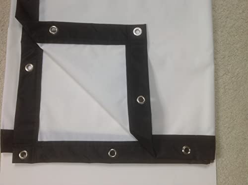 SPECTRUM GOLF SIMULATORS Golf Impact Screen Poly Spacer Black Border 132 x 108