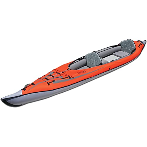 ADVANCED ELEMENTS AE1007-E AdvancedFrame Convertible Elite Inflatable Kayak Red