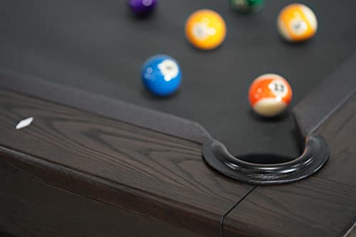 Empire USA Nixon Billiards Kai Slate Pool Table 8ft Waxed Brown