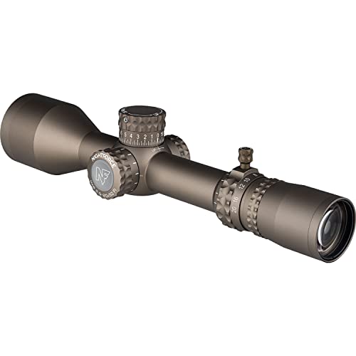 Nightforce NX8 2.5-20x50mm F1 Illuminated Moar Hunting Scope Black Matte