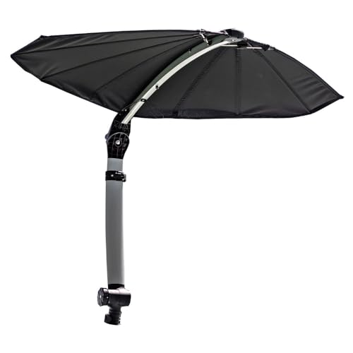 TACO Marine ShadeFin Mini with Bag & Swivel Seat Mount Kit White