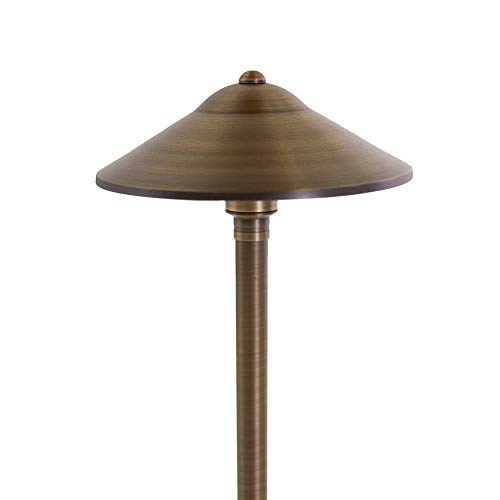 VOLT 15-Pack 12V Cast Brass Max Spread Path Lights Bronze