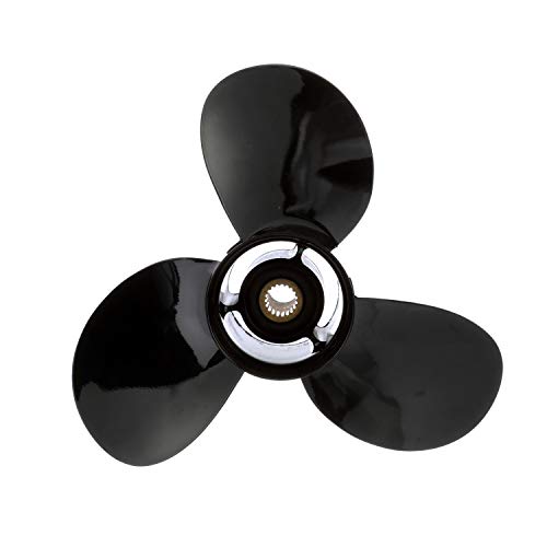 Quicksilver Black Diamond Bravo Two Propeller 17.75" Diameter x 21 Pitch Right Hand