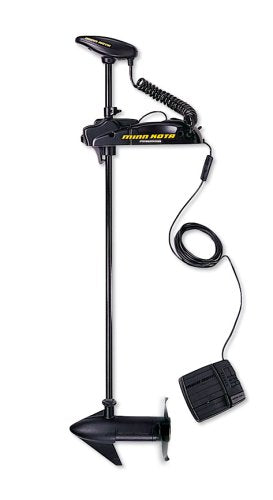 Minn Kota Powerdrive Bow-Mount Trolling Motor with Foot Control and Autopilot 55-lb Thrust 54" Shaft Black