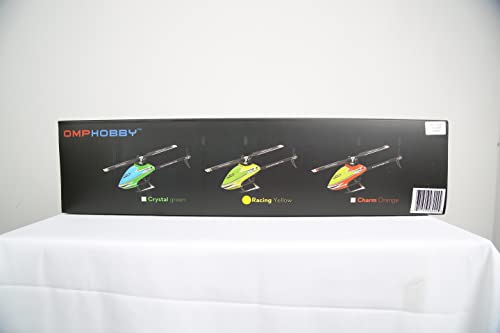 OMPHOBBY M2 Explore RC Helicopter Dual-Brushless Motor 6CH 3D Flight BNF Yellow