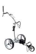 WINGS CADDY Golf Push Cart Remote Control Electric Silver Body