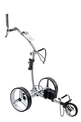 WINGS CADDY Golf Push Cart Remote Control Electric Silver Body