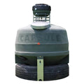 Capsule Game Feeders 800LB Capacity 360-Degree Broadcast Hunting Game Feeder Green