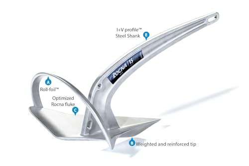Rocna RM2012GS MKII Anchor Galvanized 12kg/27lb