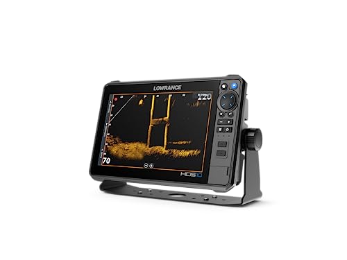 Lowrance HDS PRO 10 Inch Fish Finder/Chart Plotter with ActiveImaging HD 3-in-1 Transducer, Black