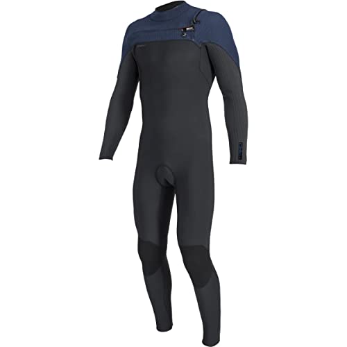 O'Neill 3/2mm Blueprint Chest Zip Full Wetsuit Black/Navy