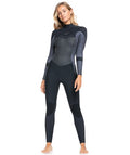 Roxy Womens 4/3 Syncro Back Zip GBS Wetsuit Jet/Black