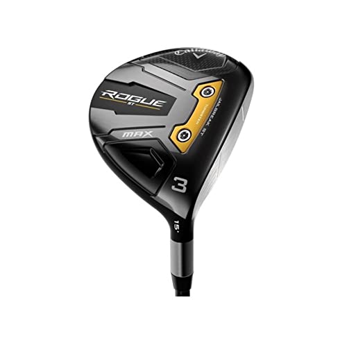 Callaway 2022 Rogue ST Max Fairway Wood Left Hand Cypher 50G Light Flex 7 Wood Silver