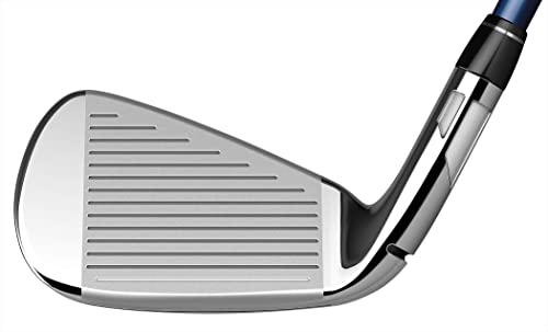 TaylorMade SIM MAX OS Irons Graphite Shaft Fujikura Ventus Blue Right Hand Regular Flex Titanium Black Blue