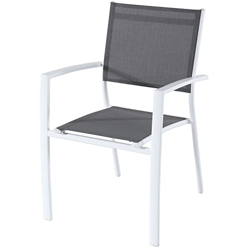 Hanover Cameron 11-Piece Modern Outdoor Dining Set White