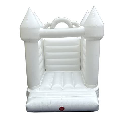 Pogo Bounce House White Inflatable Castle 13x12x14.5 ft