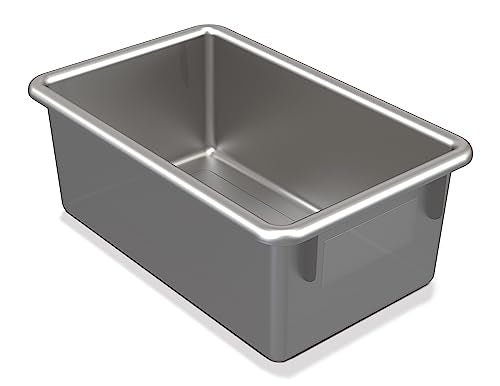 Jonti-Craft Rainbow Accents 25 Cubbie-Tray Mobile Storage with Trays Gray