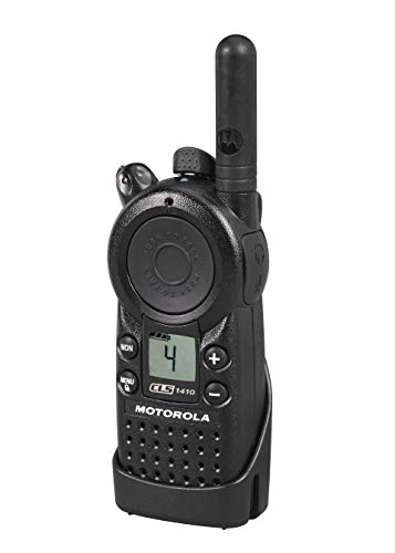 Motorola 6 Pack CLS1410 Walkie Talkie Radios with Headsets Black