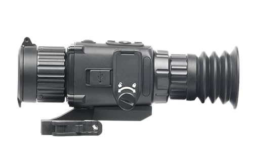 AGM Global Vision Rattler TS25-384 Thermal Imaging Riflescope Waterproof Shockproof 25mm Lens White Hot Black Hot Red Hot Fusion