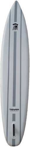 Tower Paddle Boards Tower Xplorer Inflatable Stand Up Paddle Board White Gray