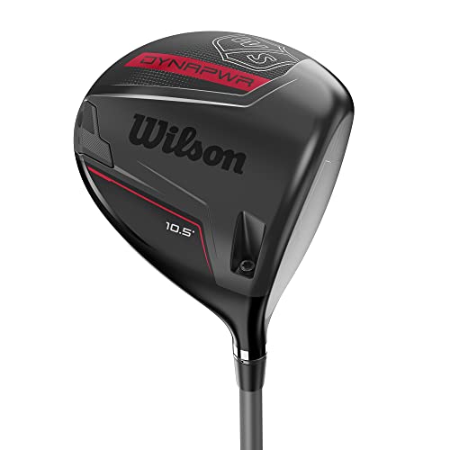 Wilson Dynapower Men's Driver - Right Hand, Regular, 10.5 Black/Red