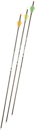 Gold Tip Kinetic XT 500 Arrows with 2-Inch Vanes Black