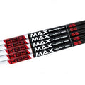 KBS MAX Graphite Iron Golf Shafts 4-PW, Set of 7 Shafts (Stiff 85g)