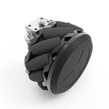 RoboCT Mecanum Robot Universal Wheel 7-Inch 200Kgs Payload Black