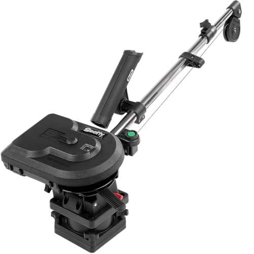 Scotty 1106 Depthpower 60" Telescoping Electric Downrigger with Rod Holder & Swivel Mount