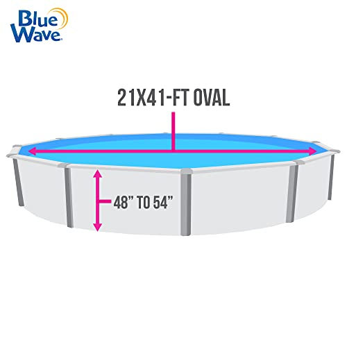 Blue Wave NL512-20 Standard Gauge Oval Steel Wall Pool Liner Evening Bay 21-FT X 41-FT