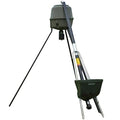 Capsule Game Feeders Badass Auger Tripod Hunting Game Feeder Filler Green
