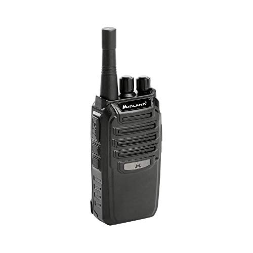 Midland BR200 Two-Way Business Band Radio Bundle Black (Pack of 8)
