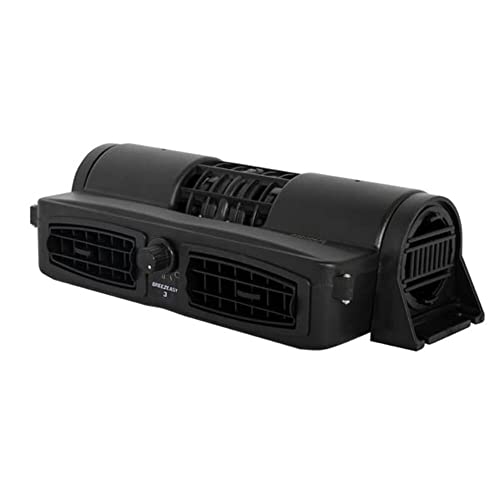 NIVEL Breezeasy 3 Golf Cart Fan System Black