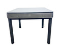 usamjtable Gray Ultra-Thin 4-Legged Automatic Mahjong Table with 40mm Numbered Tiles