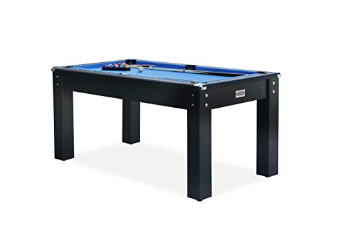 RACK Bolton 5.5-Foot Billiard/Pool Table Black