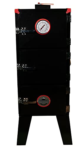 Big Wood Cooking Double Stack Smoker Charcoal