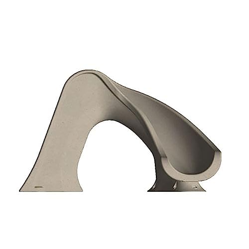 Global Pool Products Splash Inground Water Slide Deck Mounted Right Curve Sand