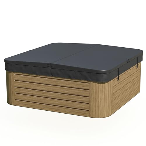 THECOVERGUY Hot Tub Cover UV Protected Vinyl Black