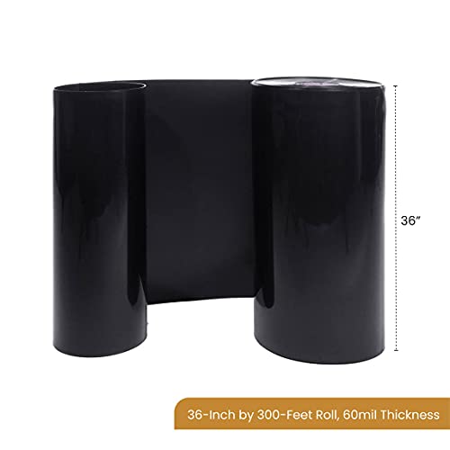 DeepRoot WB 36/60-300 Water/Bamboo Barrier Roll 36” x 300’ 60 Mil Black