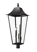 Z-Lite Gannon 5 Light Outdoor Post Mount Fixture Black